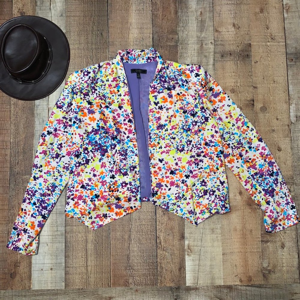 Jessica Simpson | Funky Multi Color Chic Blazer